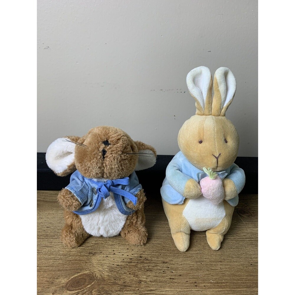 Vintage Eden Plush Frederick Warne Eden Toys Stuffed Toy Baby Lot Of 2